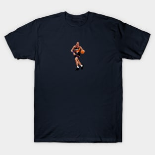 Danny Manning Suns Pixel Dribble T-Shirt